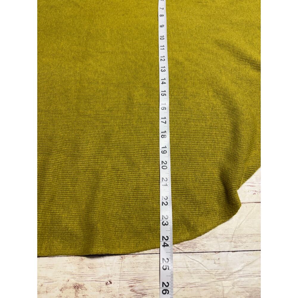Kerisma Ryu Thin Sweater Women's Size M/L Medium Large Chartreuse Flowy Top - Picture 7 of 7
